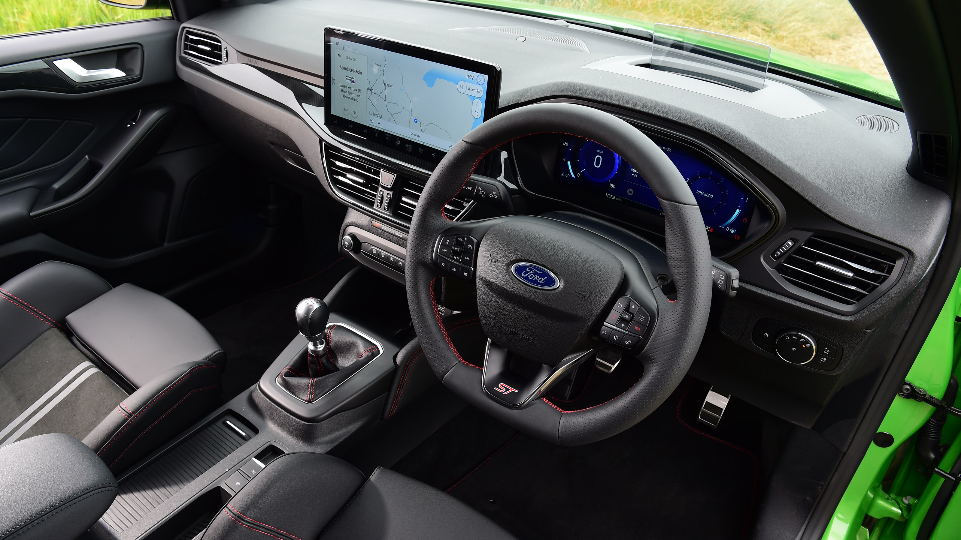 2022 Ford Focus St Base Interior